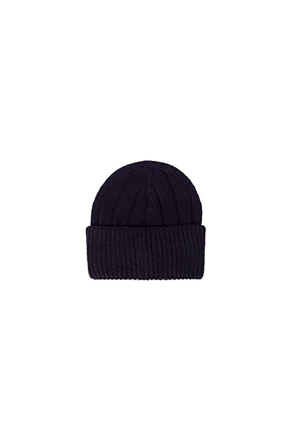 TOMMY HILFIGER - Womens ribbed monogram beanie - Size One size