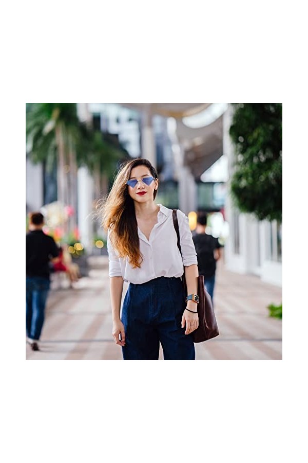 Abaodam 4 Paires Lunettes En Forme De Diamant Lunettes Sans Monture Lunettes De Soleil Tendance Pour Femmes Lunettes Étoiles 