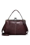 FANDARE Sacoche Femme Sac A Main Sacs Cabas Bandoulieres Cuir PU Tendance Petit Fille Portés Epaule Crossbody Bag Téléphone S