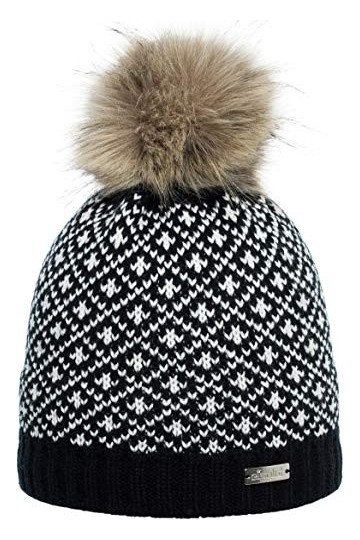 Eisglut Stefanie Bonnet Femme, Noir, M 57-58cm