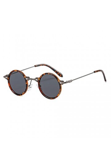 Petites Lunettes de Soleil Rondes Hommes Femmes Rétro Steam Punk Lunettes Gradient Lentille Claire Lunettes Vintage Conduite 