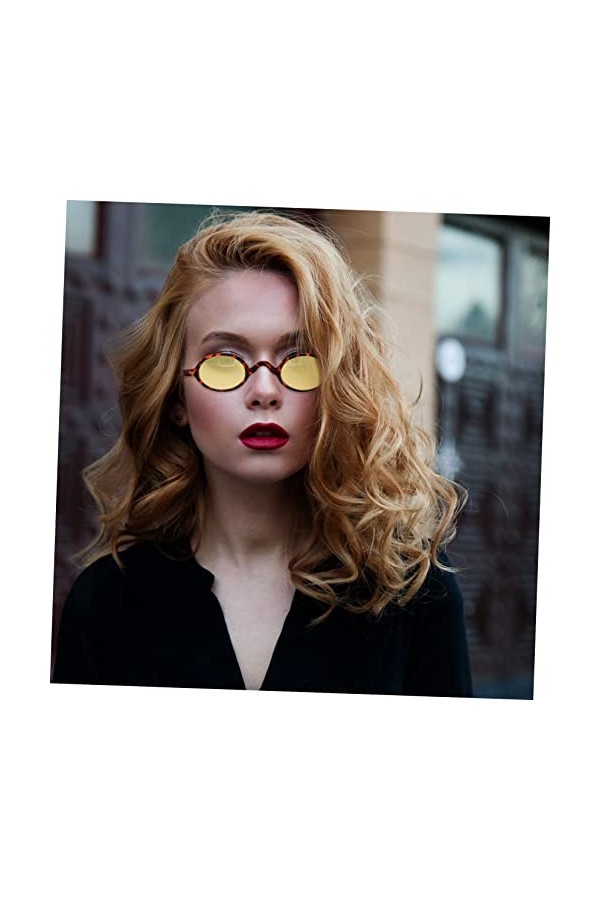 Abaodam 5 Paires Lunettes De Soleil Vintage Lunettes De Mode Pour Femmes Lunettes Des Années 70 Lunettes De Soleil Rouges Pou