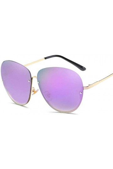 NIUASH Lunettes de Soleil polarisées Lunettes de Soleil rétro Femmes Miroir Couleur lentille réfléchissante Hommes Classique 