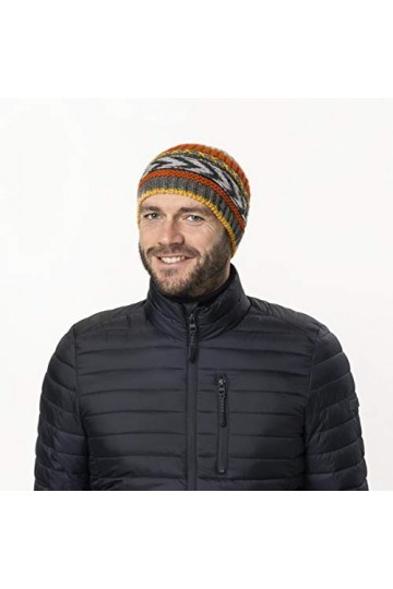 Lierys Bonnet Beanie Vestia Femme/Homme - Made in Italy pour lhiver Automne-Hiver - Taille Unique Multicolore