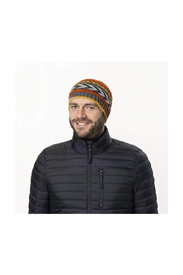 Lierys Bonnet Beanie Vestia Femme/Homme - Made in Italy pour lhiver Automne-Hiver - Taille Unique Multicolore