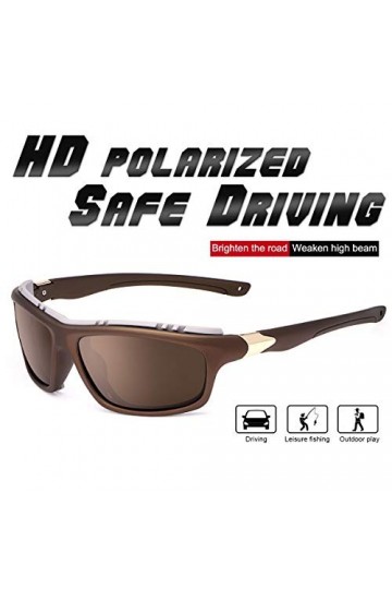 YIMI Lunettes de soleil polarisées de sport pour homme et femme pour cyclisme, conduite, pêche, golf, protection UV400, lunet