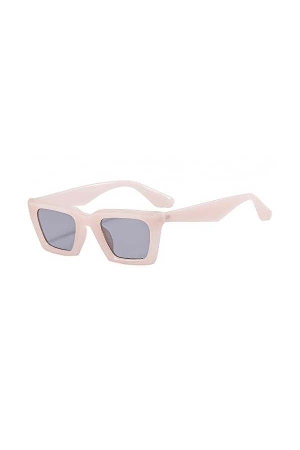 EkeNoz Lunettes De Soleil Carrées For Femmes, Personnalité, Vacances En Plein Air, Conduite, Banlieue, UV400, Pilote, Sport, 