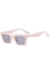 EkeNoz Lunettes De Soleil Carrées For Femmes, Personnalité, Vacances En Plein Air, Conduite, Banlieue, UV400, Pilote, Sport, 