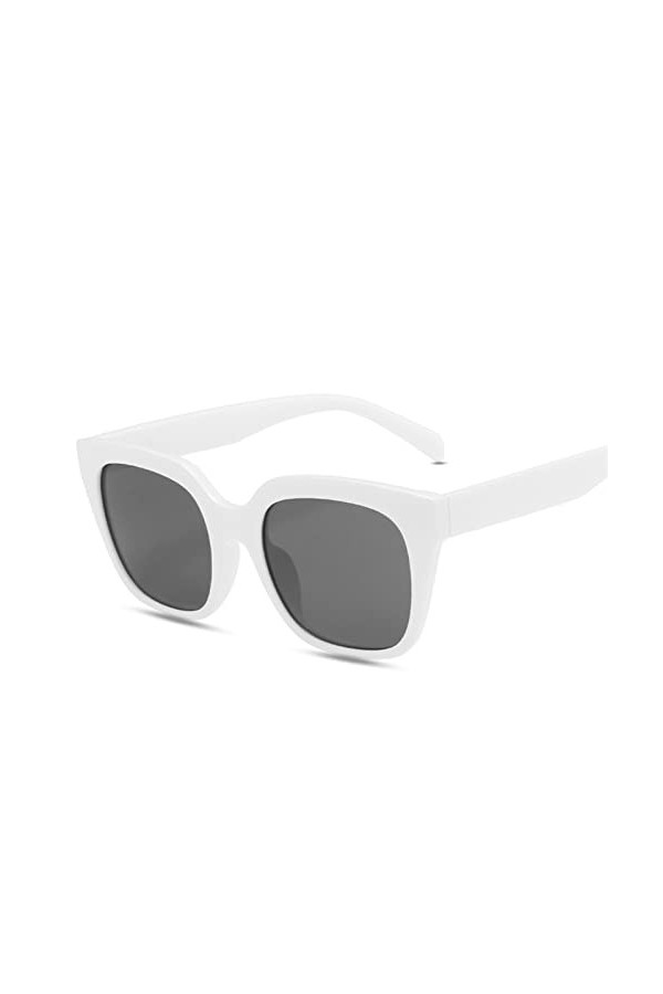 Lunettes de soleil carrées à grand cadre, for vacances en plein air, for hommes et femmes, tendance, Sport de banlieue, UV400