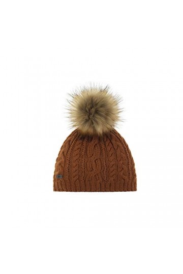 Eisbär Lou Lux MÜ Bonnet pour Femme Cognac