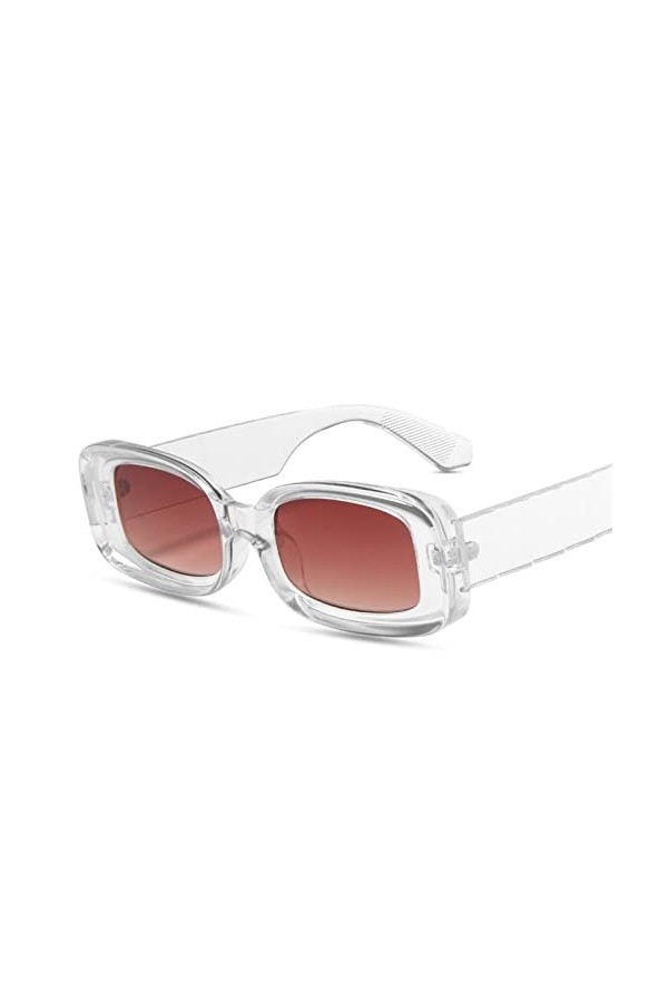 Lunettes de soleil UV400 à monture carrée, petite monture for vacances en plein air, for hommes et femmes, tendance, Sport de