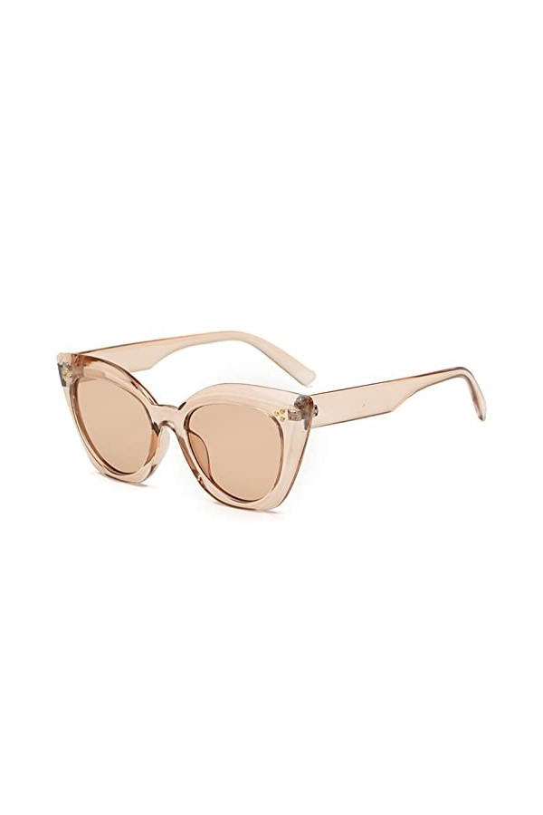 EkeNoz Lunettes de soleil rétro œil de chat for hommes et femmes, for vacances en plein air, tendance, Sport de banlieue, cad