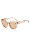 EkeNoz Lunettes de soleil rétro œil de chat for hommes et femmes, for vacances en plein air, tendance, Sport de banlieue, cad