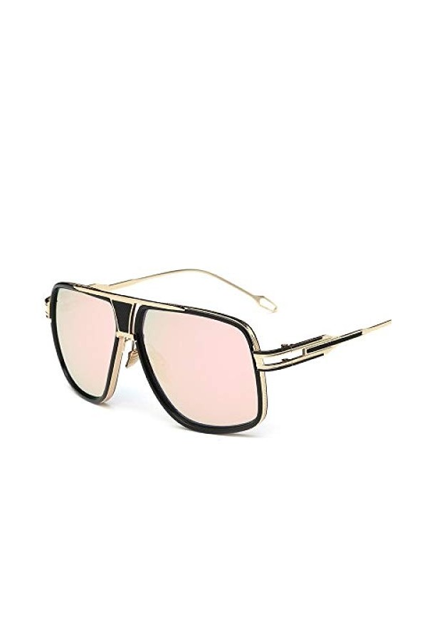 Mode Steampunk Lunettes De Soleil Hommes Femmes Vintage Lunettes De Soleil Grand Visage Surdimensionné Lunettes De Soleil Hom