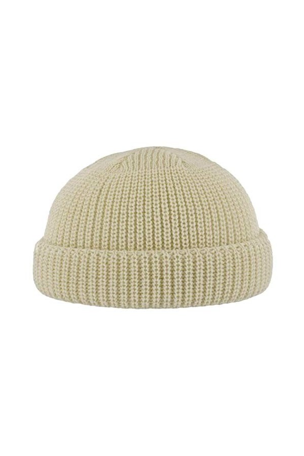 Lierys Bonnet Costa Docker Femme/Homme - Made in Germany pour Homme en Laine à Revers avec Revers, Bonnets Automne-Hiver - Ta