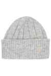 Tommy Hilfiger Th Timeless Bonnet tricoté, Medium Grey Heather, Taille Unique Femme