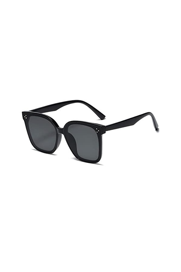 HCHES Lunettes de soleil tendance pour femmes et hommes Design simple Lunettes décoratives Lunettes de conduite de voiture Lu