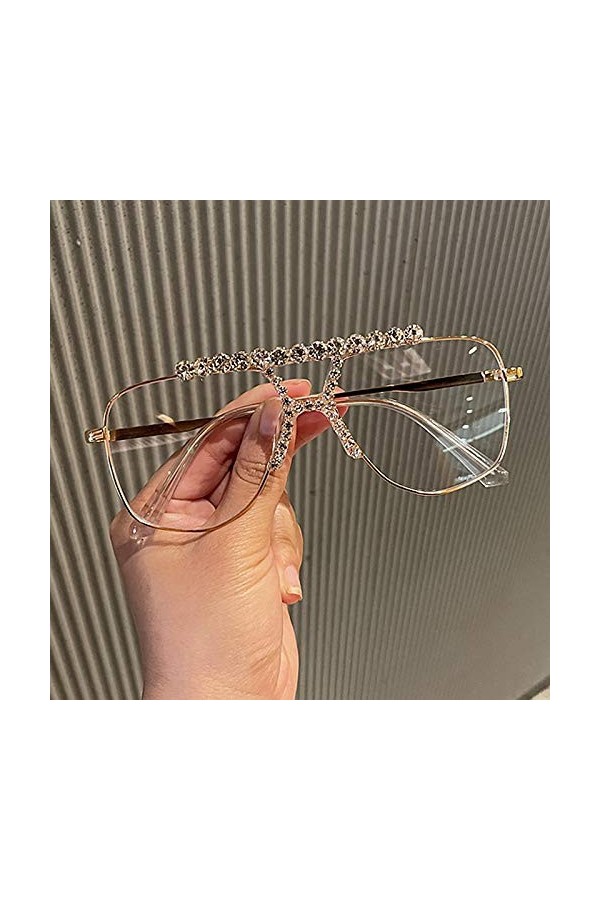 Mode Oeil De Chat Surdimensionné Femmes Lunettes De Soleil Cadre Doré Strass Lunettes De Soleil Vintage Cadre Lunettes Hommes