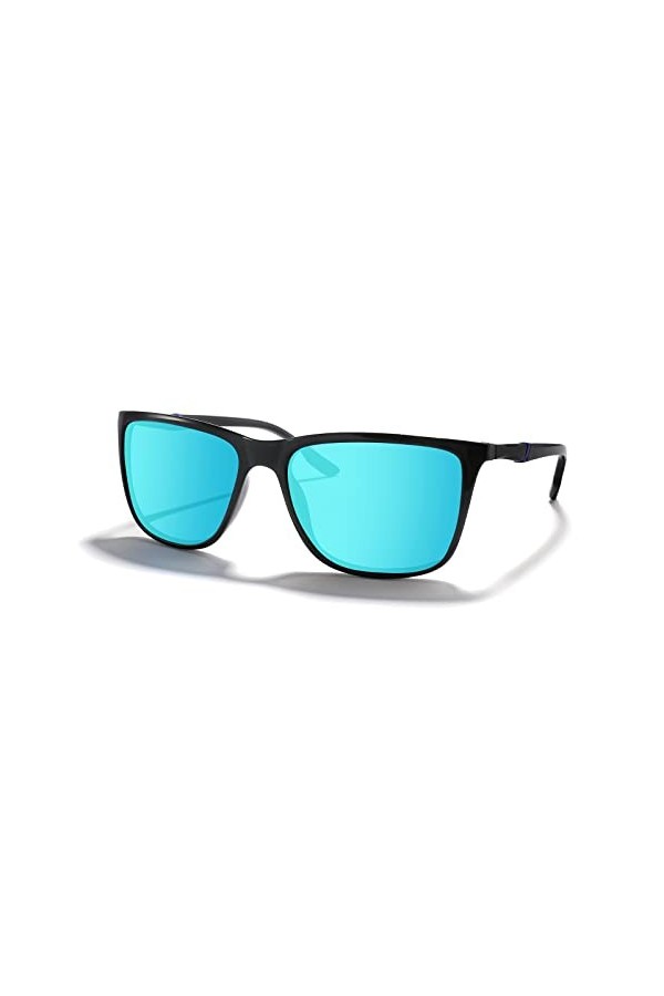 TJUTR Lunettes de soleil rectangulaires pour hommes et femmes polarisées