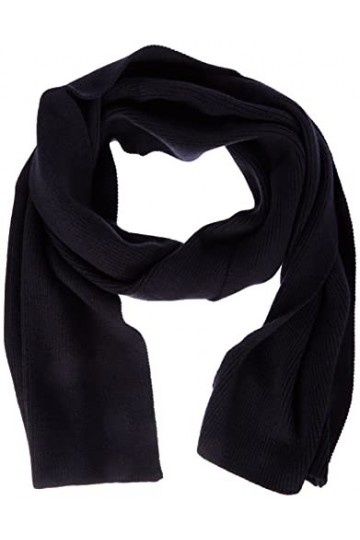 Betty Barclay 3316/1584 Écharpe et Bonnet, Bleu foncé, Taille Unique Femme