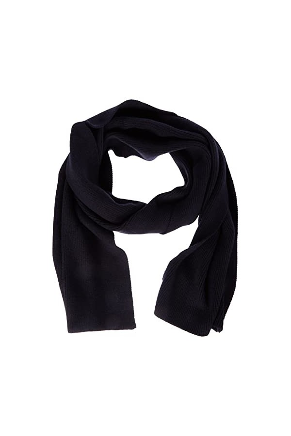 Betty Barclay 3316/1584 Écharpe et Bonnet, Bleu foncé, Taille Unique Femme