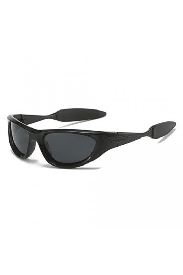 ONDIAN Lunettes de soleil pour femmes personnalisées petites lunettes de soleil de rue Lunettes, black, Taille unique