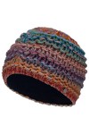 Lierys Turban en Tricot Alesund Femme - Made in Germany Bonnet pour lhiver avec Doublure, Doublure Automne-Hiver - Taille Un