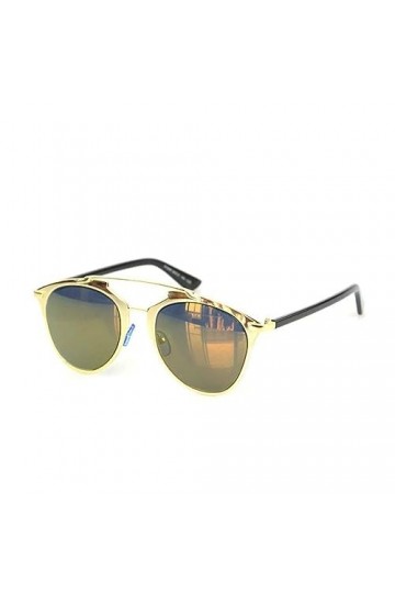 HPIRME Lunettes de soleil miroir œil de chat femmes hommes UV400 miroir lunettes de soleil, 5, taille unique