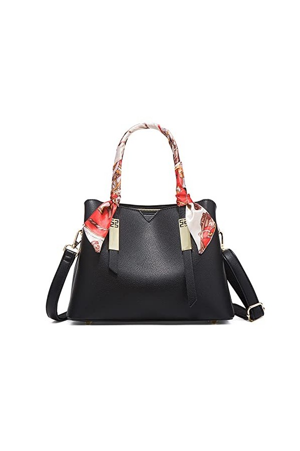 FANDARE Elégant Sac à Main Femme Sacs à bandoulière Sacs à Dos porté Travers Voyage Sac Cabas Shopper Sacoches Messenger Besa