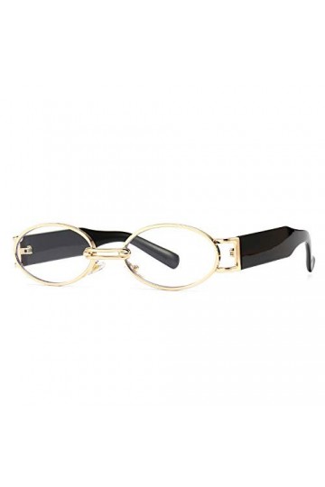 Mode Nouvelles Lunettes De Soleil Steampunk Vintage Petites Lunettes De Soleil Rondes pour Femmes Hommes Mode Luxe Lunettes R