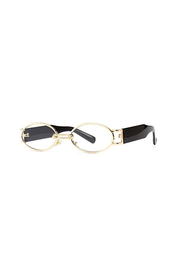 Mode Nouvelles Lunettes De Soleil Steampunk Vintage Petites Lunettes De Soleil Rondes pour Femmes Hommes Mode Luxe Lunettes R