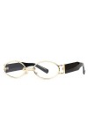 Mode Nouvelles Lunettes De Soleil Steampunk Vintage Petites Lunettes De Soleil Rondes pour Femmes Hommes Mode Luxe Lunettes R