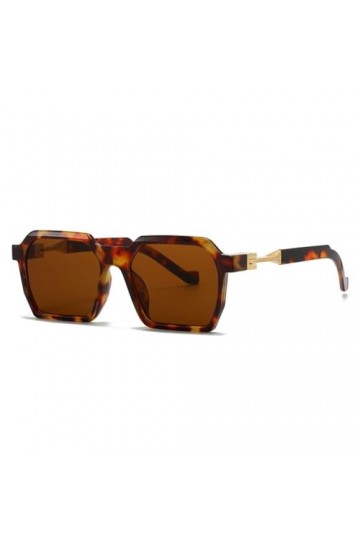 MUTYNE Lunettes de Soleil carrées pour Hommes Lunettes de Soleil rétro Luxe Lunettes de Soleil Vintage Femmes Mode Tendance, 