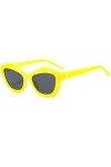 EkeNoz Lunettes de soleil œil de chat for femmes, décoratives, for vacances en plein air, tendance, Sport de banlieue, UV400,