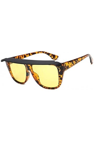 ZYIZEE Lunettes de Soleil Lunettes de Soleil carrées Unisexes Nuances Plates pour Femmes Lunettes de Soleil pour Hommes Lunet