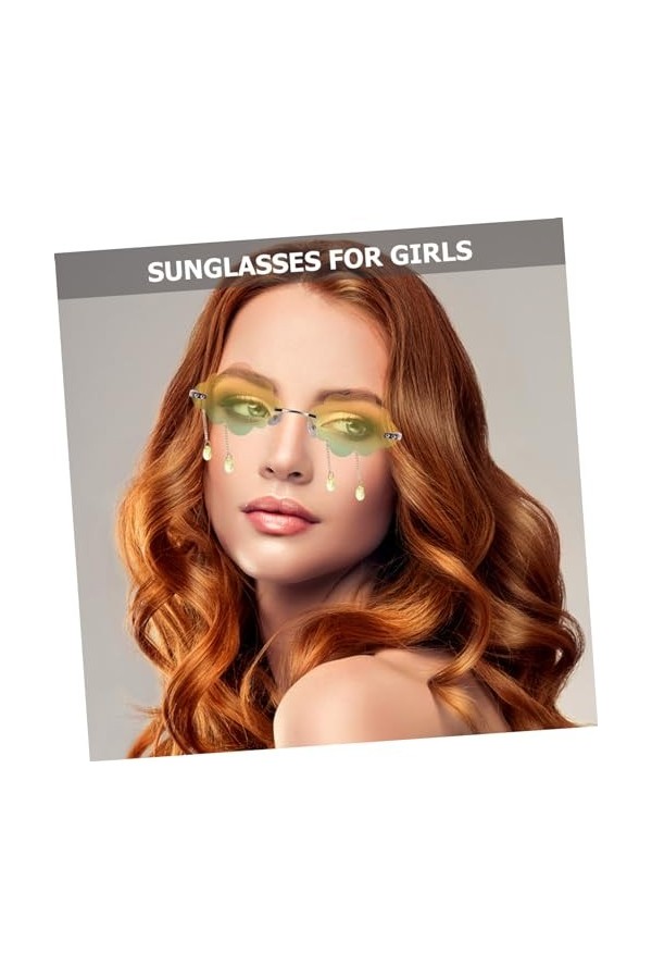 Holibanna 5 Pièces Lunettes De Soleil Décoratif Nuage Lunettes Nuage Lunettes De Soleil Nuage Disco Lunettes Clair Sans Montu