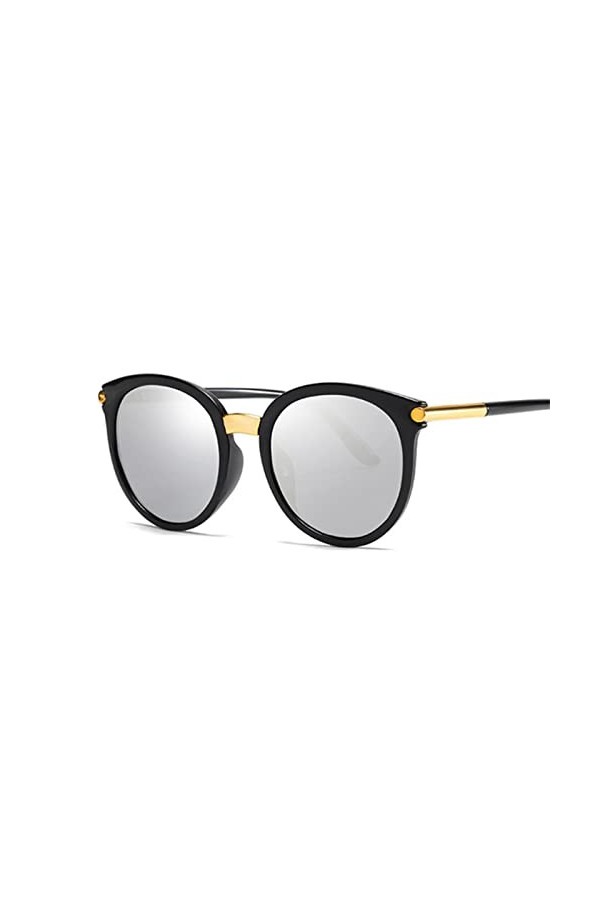 HIHELO Lunettes de soleil œil de chat femme vintage lunettes de soleil femme lunettes de soleil femme lunettes pour léopard-a
