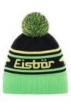 Eisbär Chani OS Bonnet à pompon, vert/noir