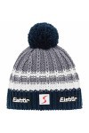 Eisbär Kova Pompon MÜ SP Dark Cobalt/White-Graumele/d.c