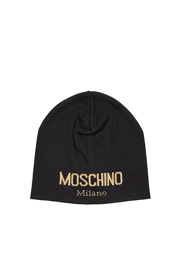 MOSCHINO Femme Bonnet Black