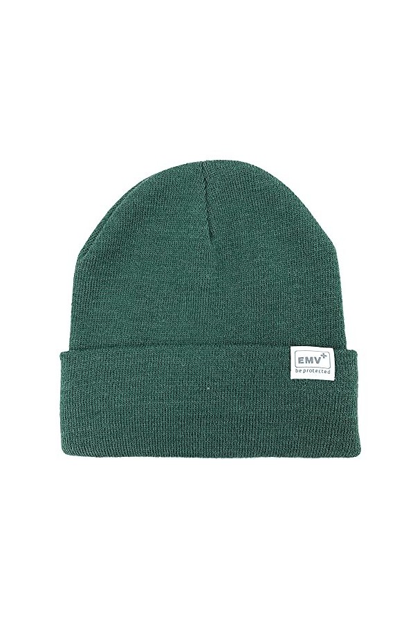EMV+ Bonnet tricoté anti-radiation - Protection contre les radiations - Protection contre les rayons du téléphone portable -