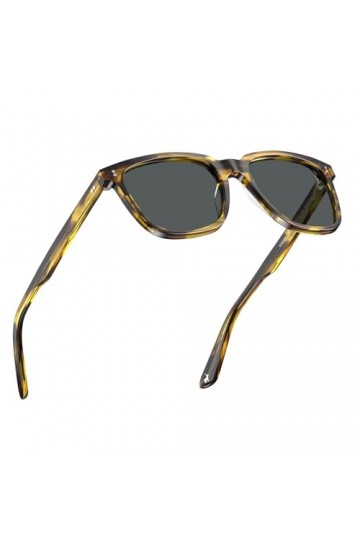 Carfia Vintage Lunettes de Soleil Femme Homme Polarisées Protection UV400 Cat.3 Anti Fatigue Oculaire Voyage Conduite Plage