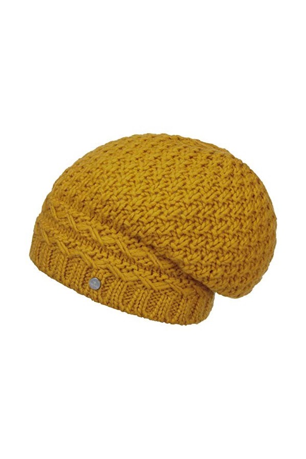 Lierys Bonnet Pinea Oversize Femme/Homme - Made in Germany pour Femme de Grande Taille Homme Oversize, Automne-Hiver - Taille