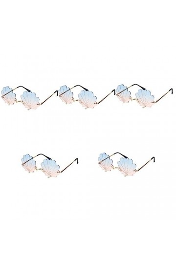 jojofuny 5 Pièces Lunettes De Soleil Mode Lunettes Pour Femmes Lunettes De Soleil Pour Le Bal Vintage Lunettes Femmes Lunette