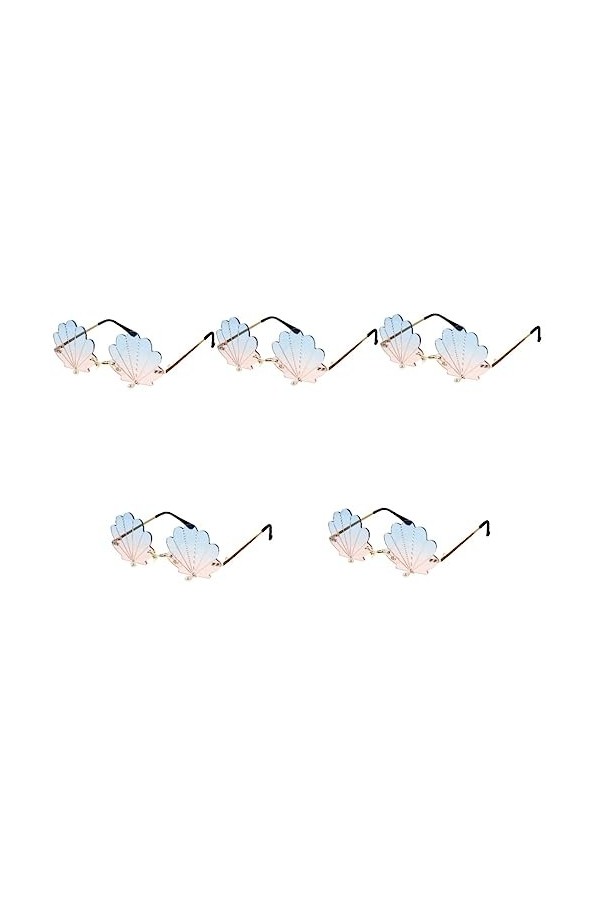 jojofuny 5 Pièces Lunettes De Soleil Mode Lunettes Pour Femmes Lunettes De Soleil Pour Le Bal Vintage Lunettes Femmes Lunette