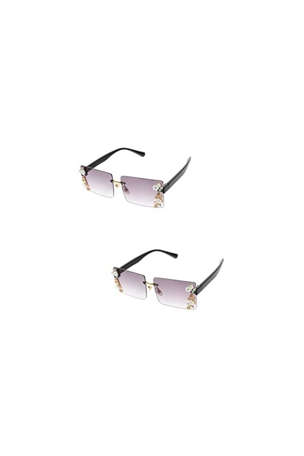 Healeved 4 Pièces Des Lunettes De Soleil Lunettes De Soleil Surdimensionnées Lunettes De Soleil Oeil De Chat Lunettes De Sole