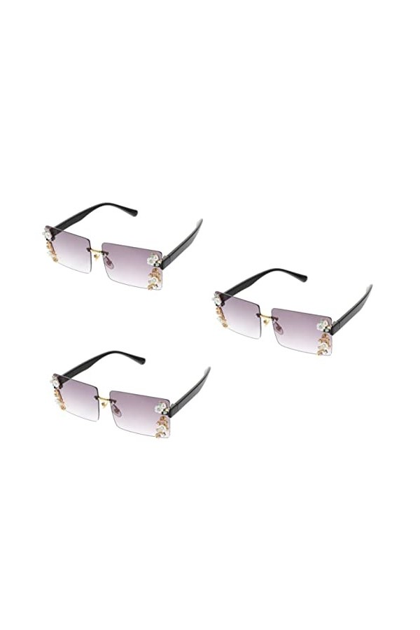 Healeved 4 Pièces Des Lunettes De Soleil Lunettes De Soleil Surdimensionnées Lunettes De Soleil Oeil De Chat Lunettes De Sole