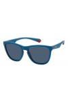 Polaroid PLD 2133/s Sunglasses, Pearl Azure/Dark Blue Gradient, 56 Unisex