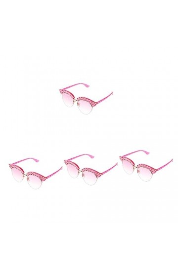 Healifty 4 Paires Des Lunettes De Soleil Lunettes De Mode Pour Femmes Lunettes De Soleil Oeil De Chat Lunettes De Soleil Étin