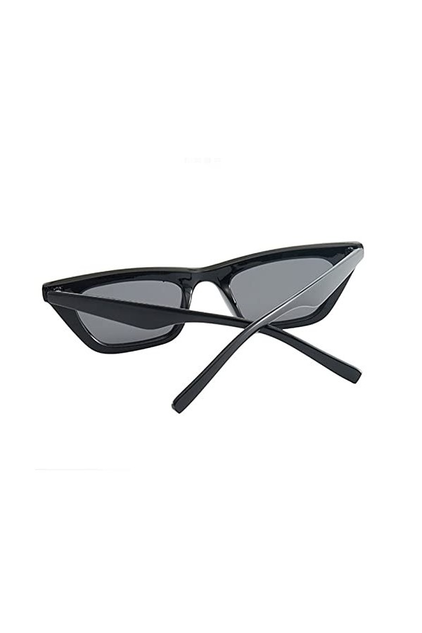 FOOOZ Lunettes de soleil sexy pour femmes Designer Shades Retro Square Cat Eye Lunettes de soleil Lunettes de soleil, lunette